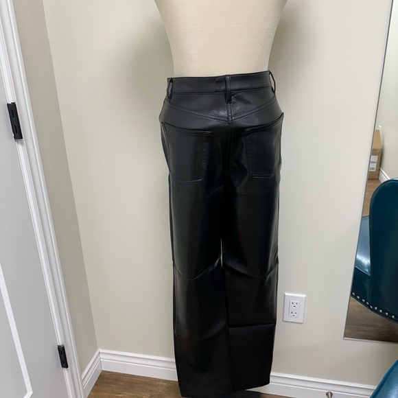 Wilfred Straight Leg Vegan Leather Pants - Picture 3 of 3